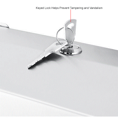 مخزن دستمال کاغذی استیل بزرگ A-50